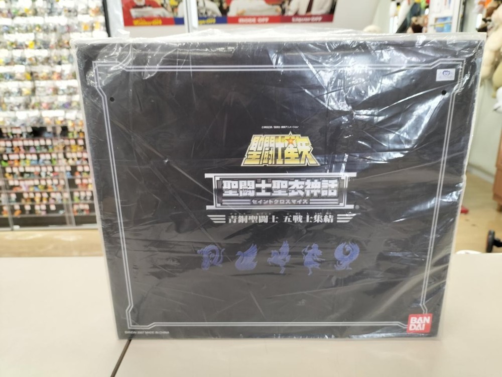 Unopened Saint Seiya Myth Cloth Model Number Bronze Saints Five Warriors Assembl
