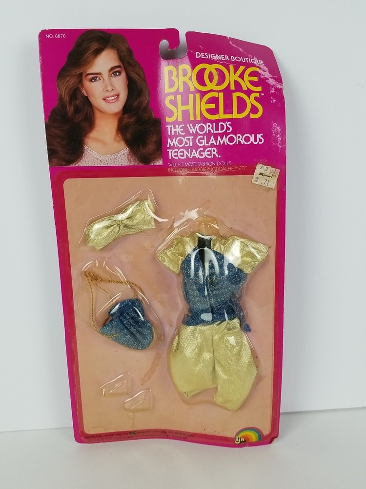 Vintage Brooke shields designer boutique Disco Outfit 1982 *READ* MISSING SHOES