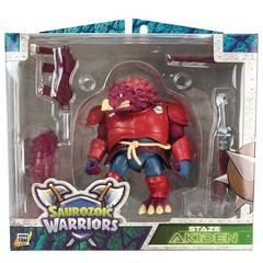 Boss Fight Studio Saurozoic Warriors Staze Akiden Samurai Ankylosaur 6 IN