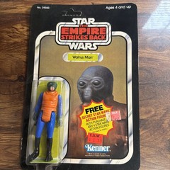 Vintage Kenner Star Wars ESB Walrus Man 21 Back Carded Action New & Sealed