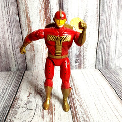 Tiger Electronics 1996 Turbo Man 13″ Jingle All the Way Figure W/ Lights & Sound