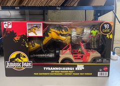 Jurassic World Tyrannosaurus Rex Off-Road Tracker Pack NEW