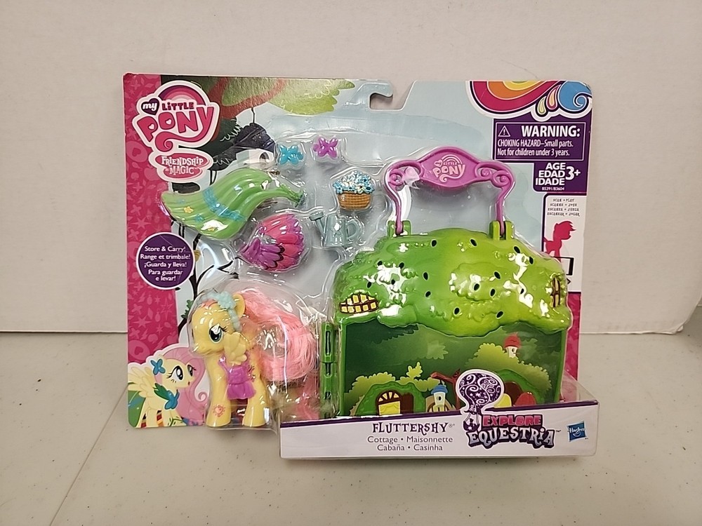 Hasbro My Little Pony Explore Equestria Fluttershy Cottage New