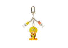 Kakao Friends x Loony Tunes Sylvester B.Bunny Tweety CHOONSIK KEYRING Bag Charm