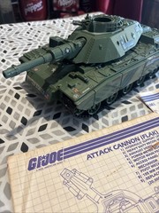 MOBAT Motorized Battle Tank RAM & FLAK GI Joe Hasbro 1982 Hasbro Flak Blueprint