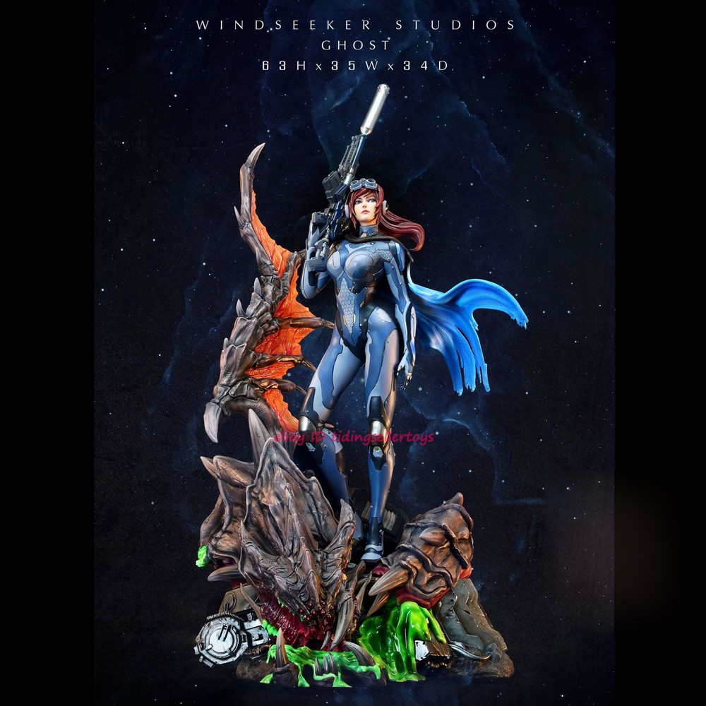 WINDSEEKER Ghost Nova Terra 1/4 Resin Statue Model GK Painted 62cm WD Presale