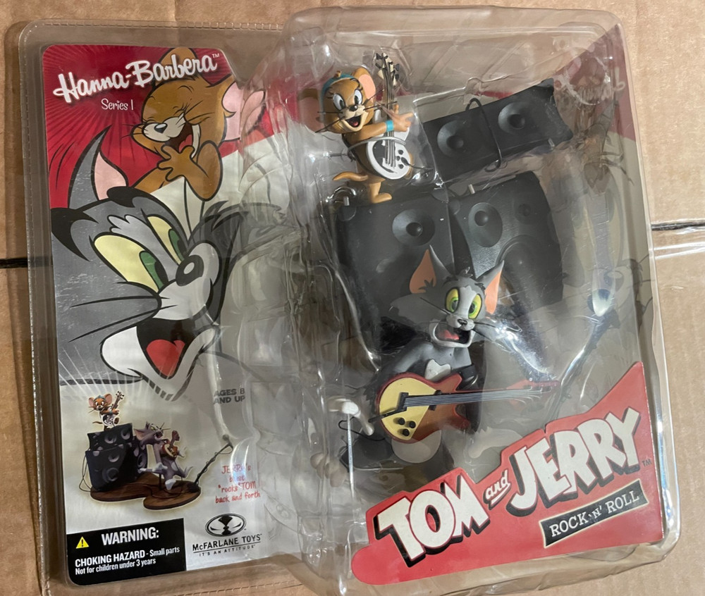 McFarlane Toys Hanna-Barbera Tom & Jerry Rock N Roll Series 1 2006 Action Figure