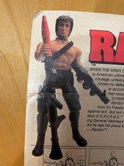 Rambo The Force of Freedom Action Figure by Coleco 1985 Vintage Sealed