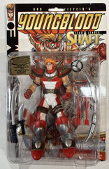 Set of 2 Youngblood Team Leader Shaft Terrell Red/White Action Figures (05Y)