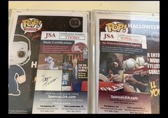Funko Pop! Movies 4 Michael Myers Halloween (5autos)Signed JSA TT83064