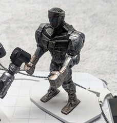 2011 Jakks Pacific Real Steel Battle Champions Boxing Ring INCOMPLETE
