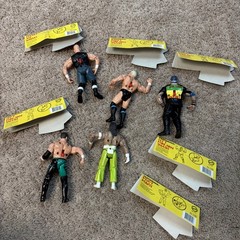 1999 ECW Wrestling Action Figure Lot- New Jack, Sabu, Lance Storm And More