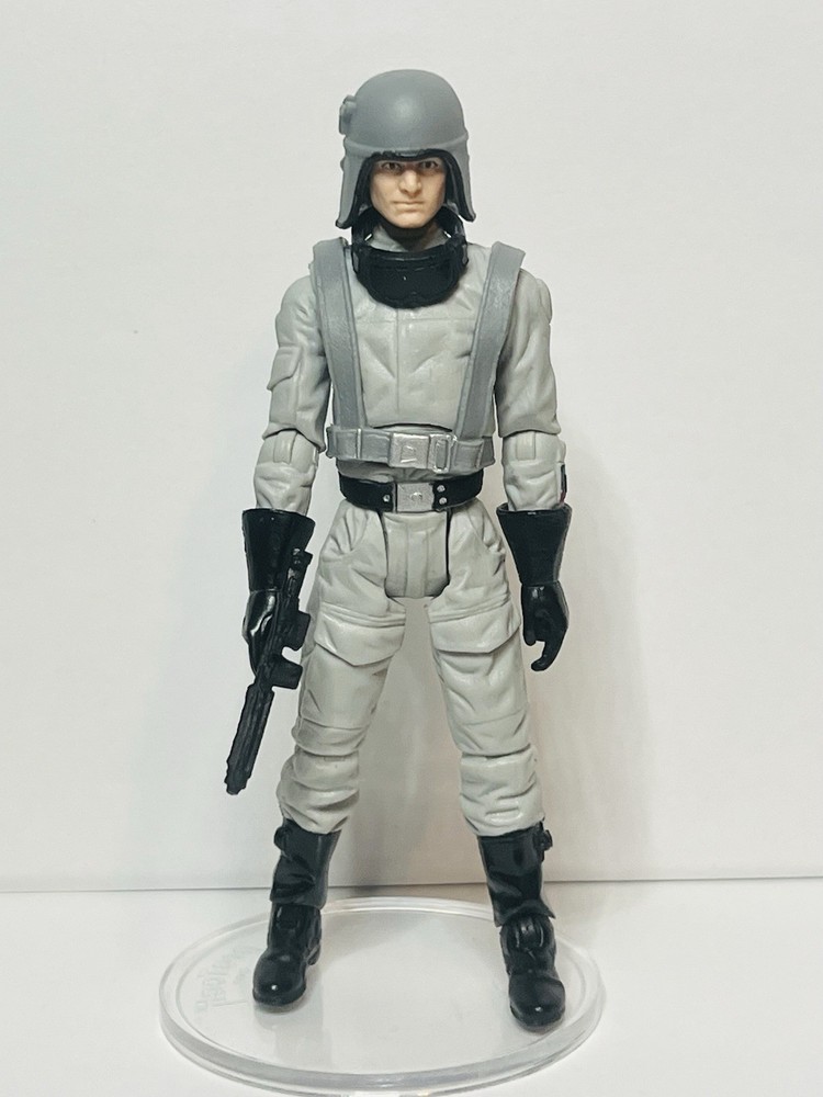 Star Wars Legacy SOTDS 2010 Attack on Hoth AT-ST Driver 3.75 Loose Complete