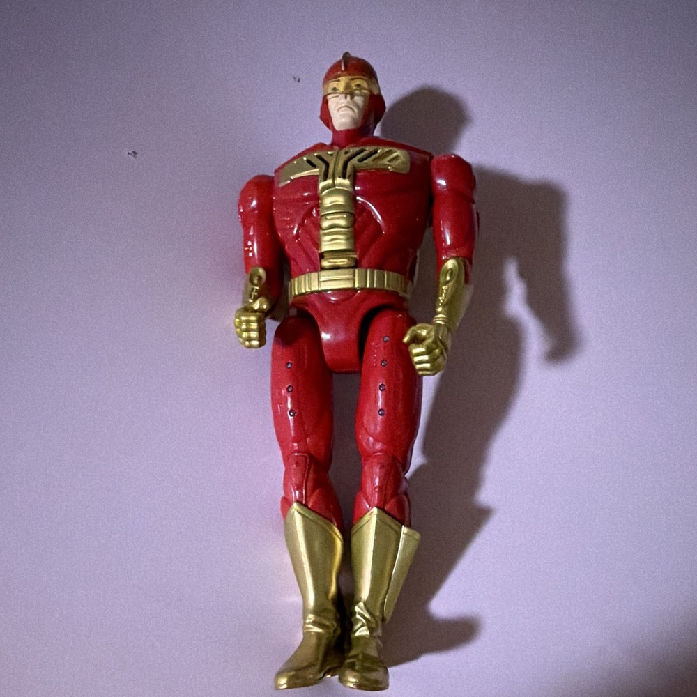 Vintage talking Turbo Man 1996 voice ,lights ,and wings all work