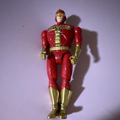 Vintage talking Turbo Man 1996 voice ,lights ,and wings all work