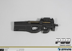 1/6 P90 Rifle Submachine Gun Weapon Models For 12″ Figure Phicen Hot toys ❶USA❶