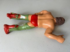 WWF LJN Wrestling Superstars Terry Funk Figure Hat Branding Iron Poster Card WWE