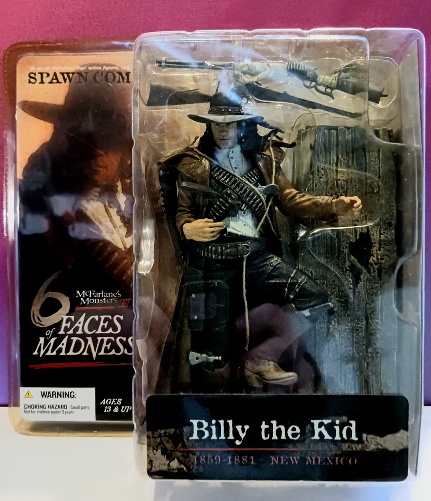 McFarlane’s 6 Faces of Madness Billy the Kid Figure McFarlane’s Monsters 2004