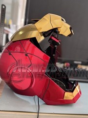 AUTOKING Iron Man MK5 1:1 Helmet Wearable Voice-control Mask Halloween Cosplay