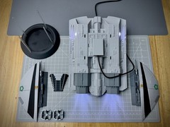 Battlestar Galactica 1978 Cylon Raider TOS Classic (14 in. ANIMATED LIGHTS)