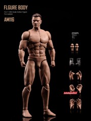 ANT 1:12 Muscular Strong Figure Flexible Body Head Hand Shape Shoes Male Doll