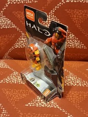 Halo Mega Construx 2019 Spartan Operator Red & Yellow Pro Builders Series 11 New