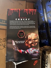 Chucky Action Figure 15″ Childs Play Talking Scarred Chucky Mezco