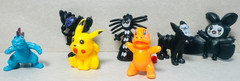 100 Randomly Assorted Pokemon Figures 1 Inch Figurines Pokemon Go Characters