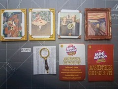 Lot Of 7 .ZURU Mini Brands Create Masterpieces (Series 1) #ZM4