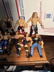 Lot Of 21 Wrestling Figures Mixed Different Years & Collections 90’s & 2000s Mix