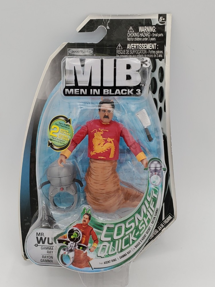 Men in Black 3 MIB3 MR. WU Cosmic Quick-Shift Action Figure 2012 Jakks SEALED