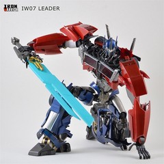 NEW IN STOCK Iron Warrior IW-07 Leader DLX Optimus Prime Action Figure Model Toy