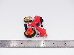 Mini 2002 Power Rangers Wild Force Red Savage Launcher Cycle Bike Toy Motorcycle