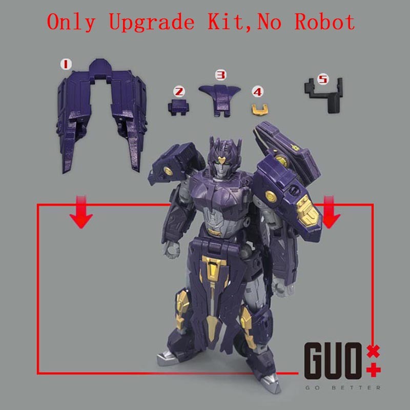 Skirt Armor Filler Upgrade Kit For AGE OF THE PRIMES SOLUS PRIME GO BETTER