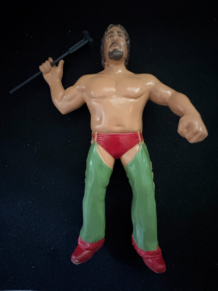Vintage 1986 LJN Titan Sports Terry Funk WWF WWE Wrestling Wrestler Figure 8”