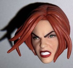 Marvel Legends BLACK WIDOW HEAD Angry 2026 Avengers The Crossing for 6″ Figure