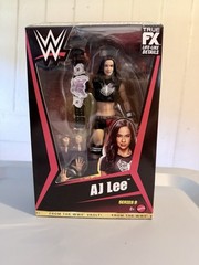 WWE Mattel Elite From The Vault Aj Lee Wrestling Action Figure In Hand