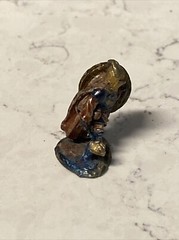 Vintage Metal Miniature Figurines Dungeons & Dragons Tabletop Lot of 5 w/ Dragon