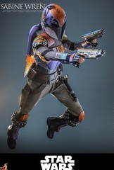 Hono Star Wars Ahsoka Rebels Sabine Wren TMS171 1/6 Sideshow Hot Toys Disney
