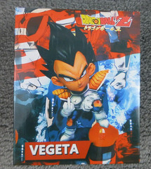 Dragonball Z Vegeta Finger Figure DBZ Super Big Head Bonus Sealed NIB