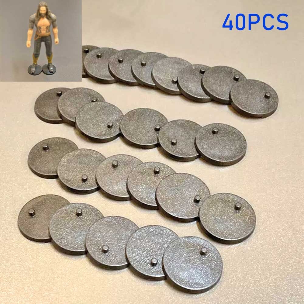 40 x Action Figure Display Stand Base Holder Modern Action Figure DISPLAY STANDS