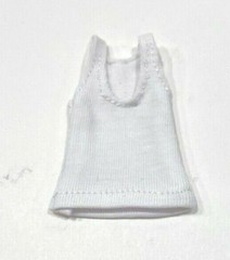 SU-TK-F-WT: 1/12 white tank top for 6″ ML, TBLeague female body