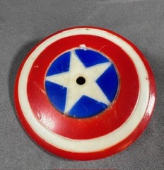 Captain Action By Ideal Vintage Captain America Uniform With Accessories