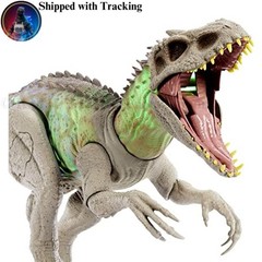 Mattel Jurassic World Super Action Light Indominus Rex 60cm Figure HNT63