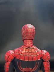 HEAD ONLY Mafex Tobey Maguire Spider-Man 2 (2004) Custom Accurate Mask 1:12
