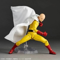 Kaiyodo Revoltech Amazing Yamaguchi One Punch Man SAITAMA with Bonus Parts New