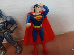 Vintage Superman Man of Steel Lot of 2 DC Comics Kenner Super Hero Toys