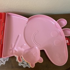 2003 Peppa Pig Plastic Handled Carrying Case, 11” X 9” Jazwares LLC ABD Ltd/Ent.