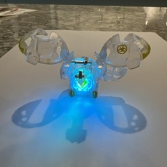Bakugan Haos Lumagrowl Translucent Clear Gold B 1000 G-Power 20427FWS Toy Figure