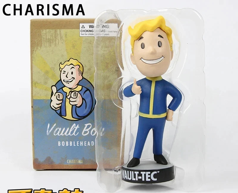 1pcs Fallout 4 First Generation Vault Boy Fallout Bobblehead 4.7inch Toy